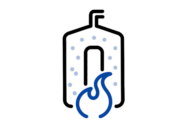 Steam Boiler Water Treatment Icon