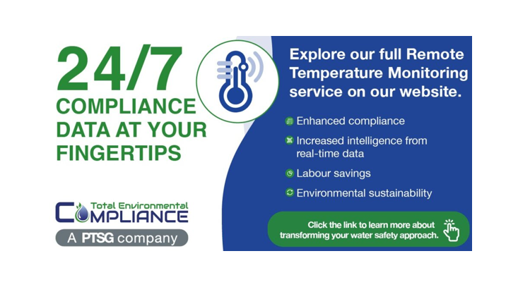 Realtime Compliance: Manage Legionella Risks Remotely Realtime Compliance: Manage Legionella Risks Remotely